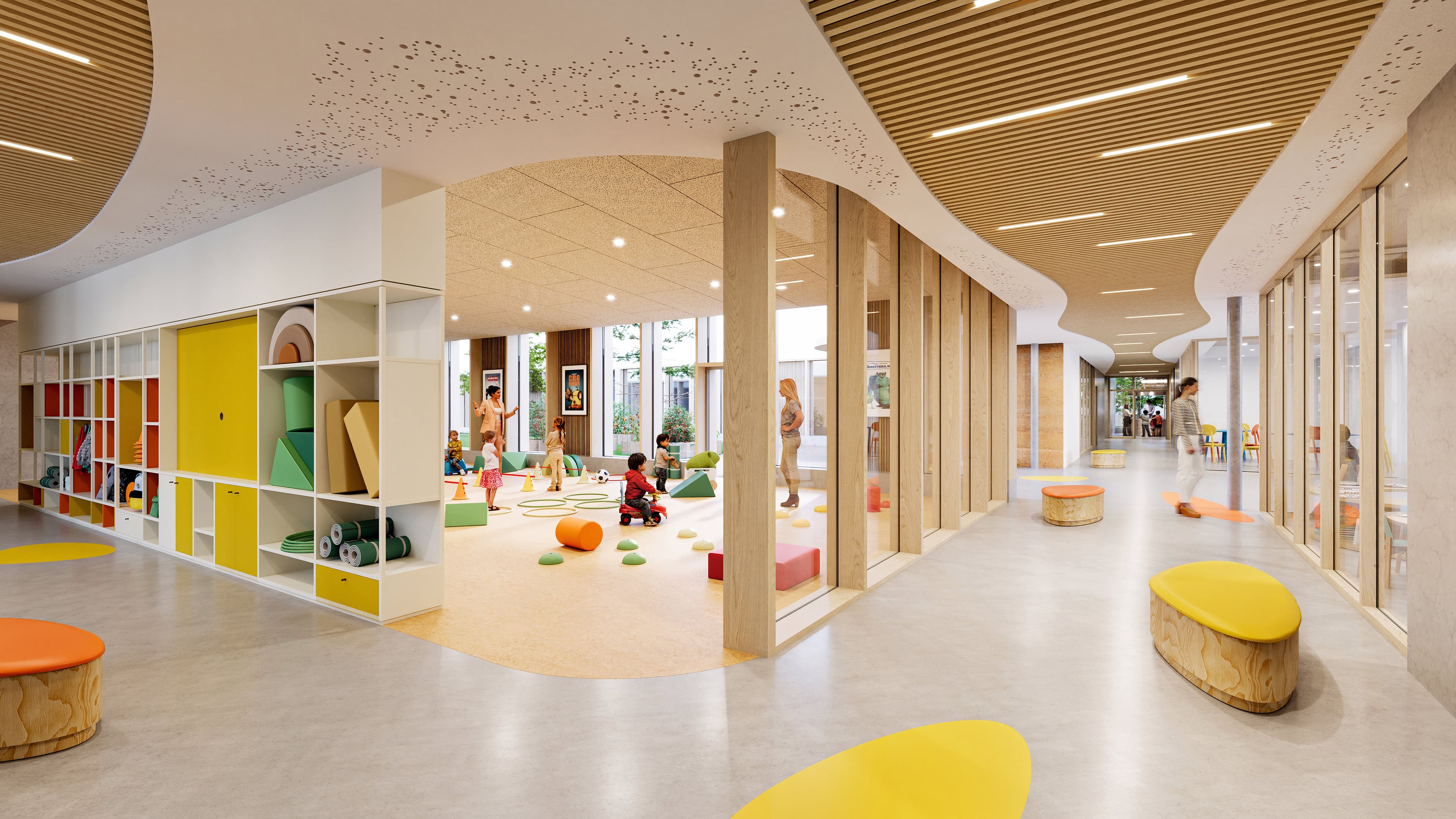 Un groupe scolaire d'avenir