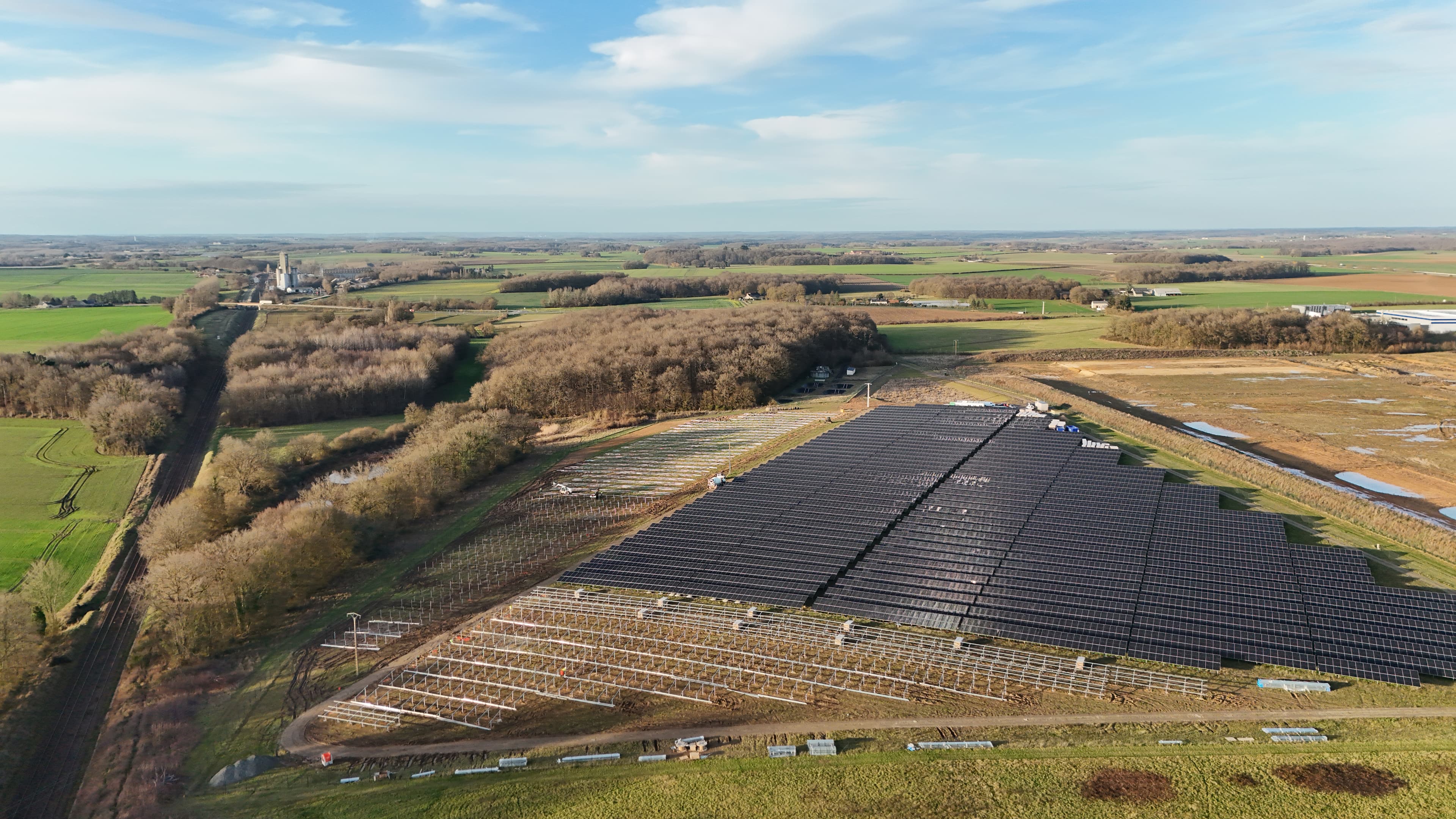 Deux nouvelles centrales solaires au cœur de la Touraine