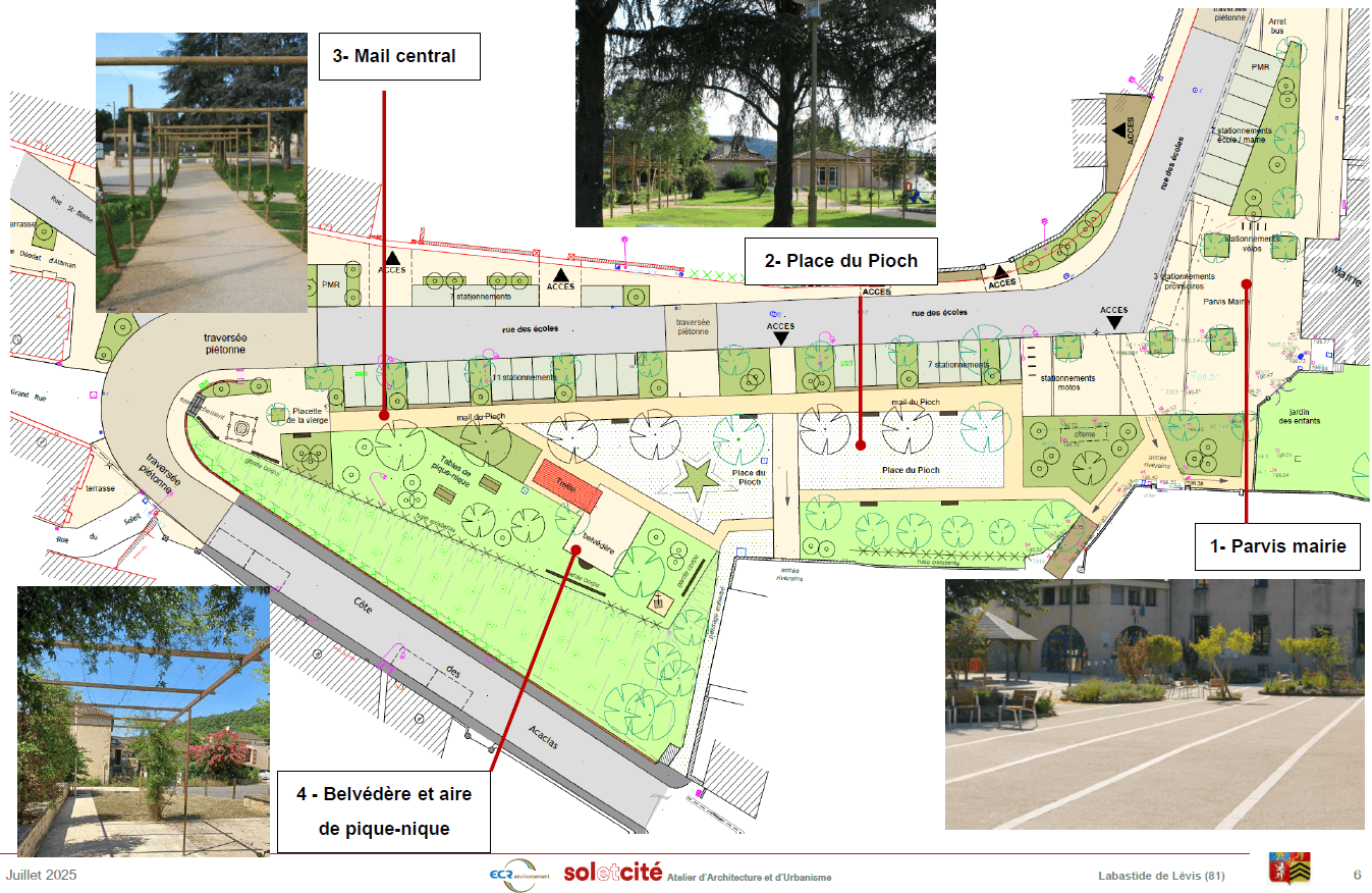 Rénovation de la place du Pioch